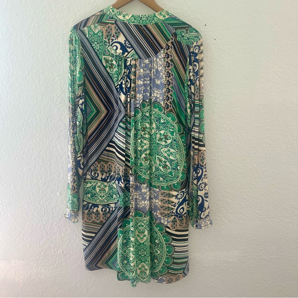 Anthropologie Tiny Caviana Shirt Dress Size Medium - Picture 12 of 14